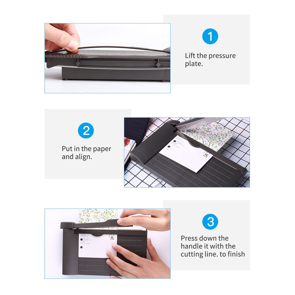 KW-triO Mini Paper Trimmer Guillotine Cutter 6 Inch (160mm)