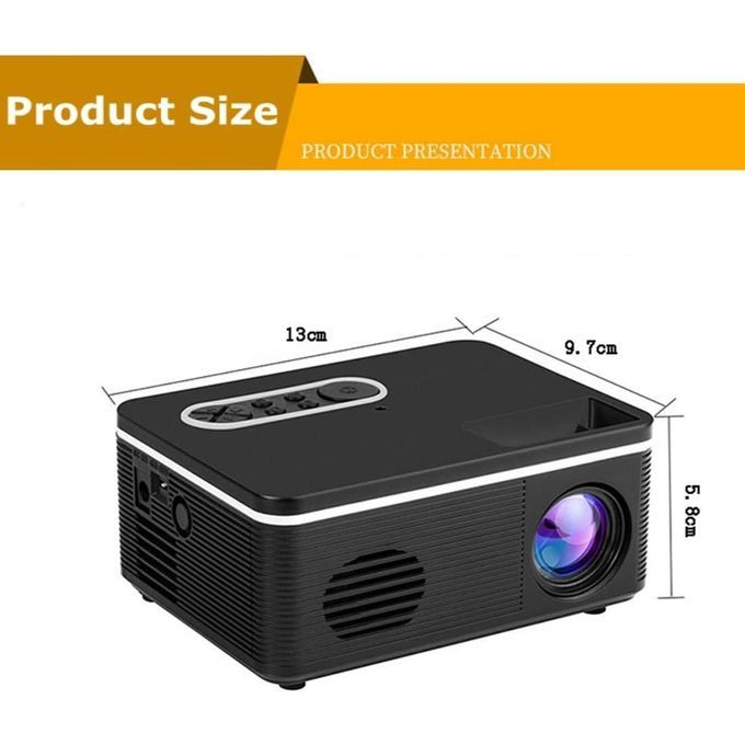 Full HD 1080P Home Theater LED Mini Multimedia Projector
