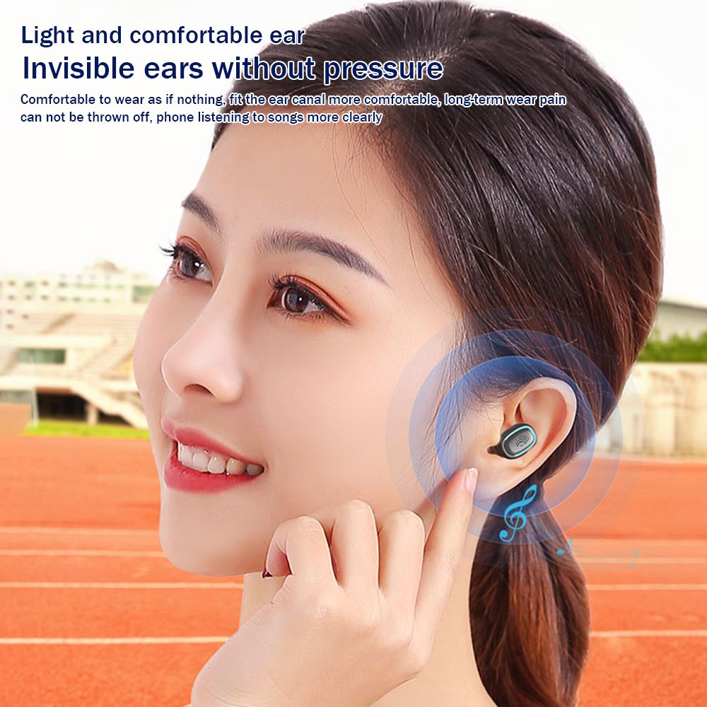 Bluetooth 5.1 Mini TWS Earbuds True Wireless Headphones