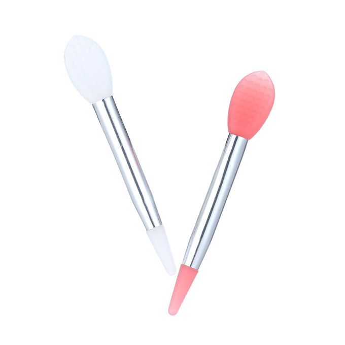 10pcs Silicone Lip Brush Set Small Makeup Brushes Lipstick