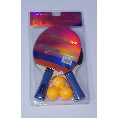Table Tennis 2 Player Set 2 Table Tennis Bats And 3 Yellow Eggs