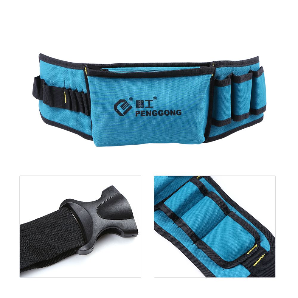 Electrician Bag Pockets Pouch With Organizer For Hammer Repair Tools Belt Chisel Waist Tool Tool Repairing Carpenter Pockets