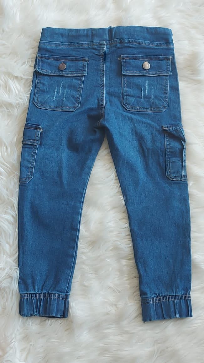 Pocket Boy Jeans- Blue