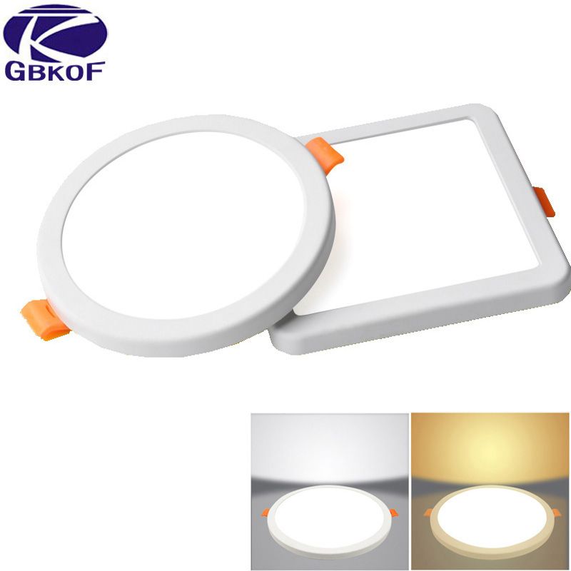 LED Panel Lights Ultrathin Surface Downlight 6W 8W 15W 20W