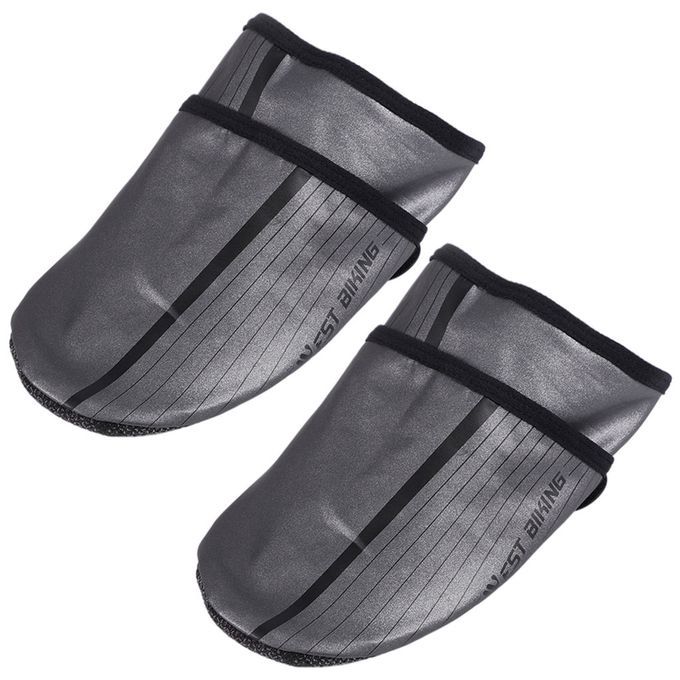 Cycling Shoe Cover Overshoes Half Palm Shoecover L Dark Grey