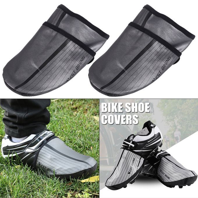 Cycling Shoe Cover Overshoes Half Palm Shoecover L Dark Grey