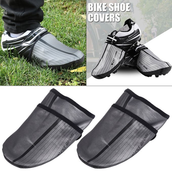 Cycling Shoe Cover Overshoes Half Palm Shoecover L Dark Grey