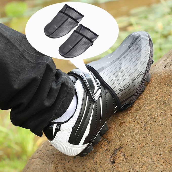 Cycling Shoe Cover Overshoes Half Palm Shoecover L Dark Grey