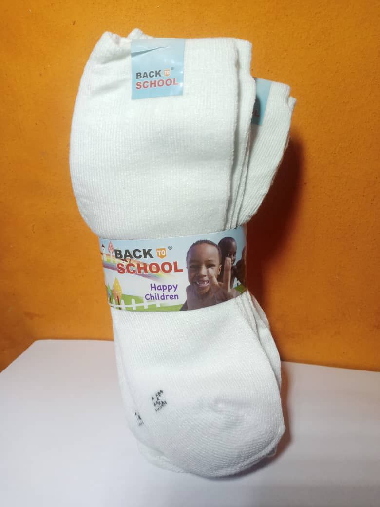 6Pair Happy Children Back To School Socks+1Free Handkerchief