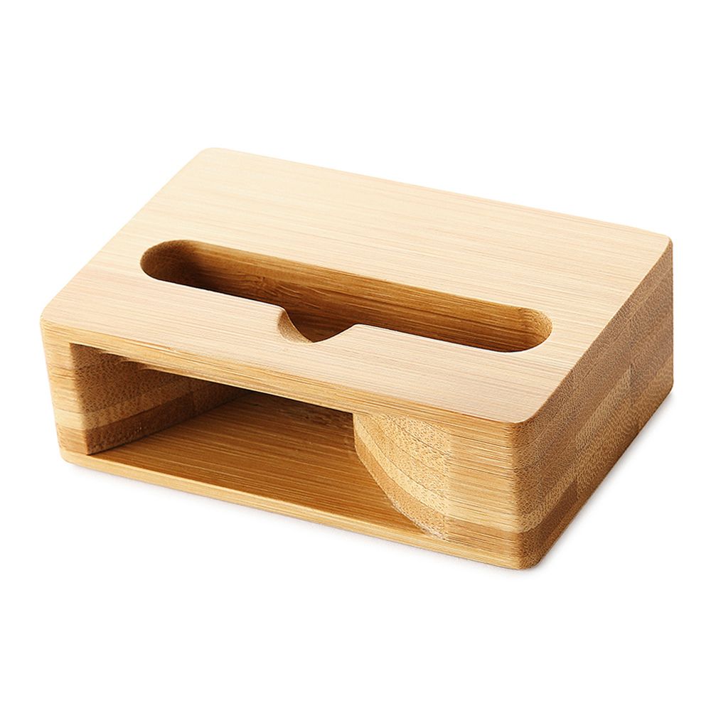 Bamboo Mobile Phone Holder Physical Sound Reinforcement