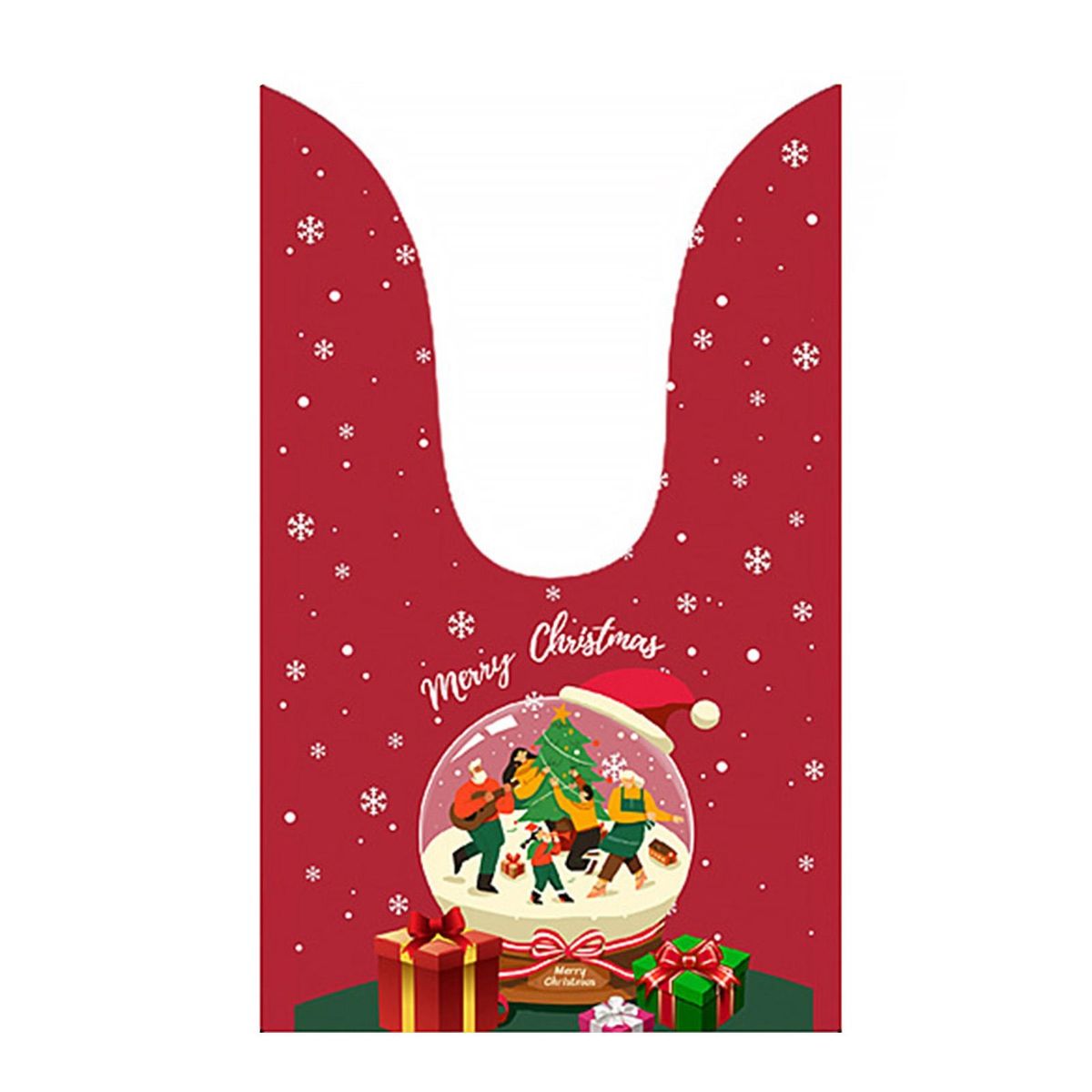 Christmas Cookie Bag Christmas Candy Bag Set Festive Rabbit Ears Santa