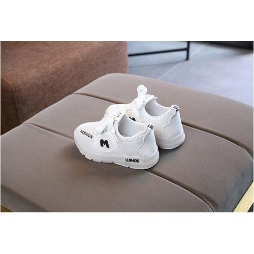 New Fashion Children's Luminous Sneaker - White
