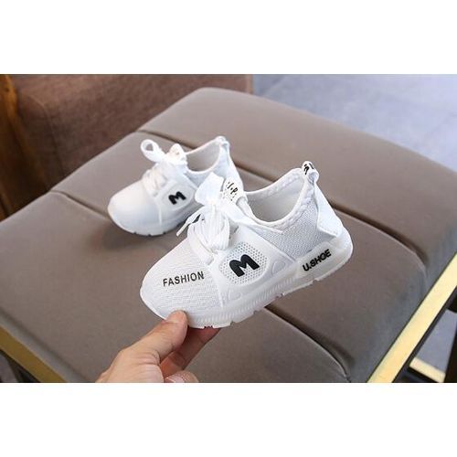 New Fashion Children's Luminous Sneaker - White