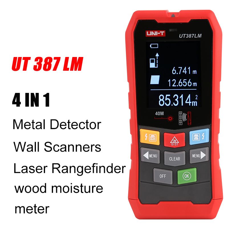 UNI-T Handheld Laser Rangefinder Distance Meter 40M