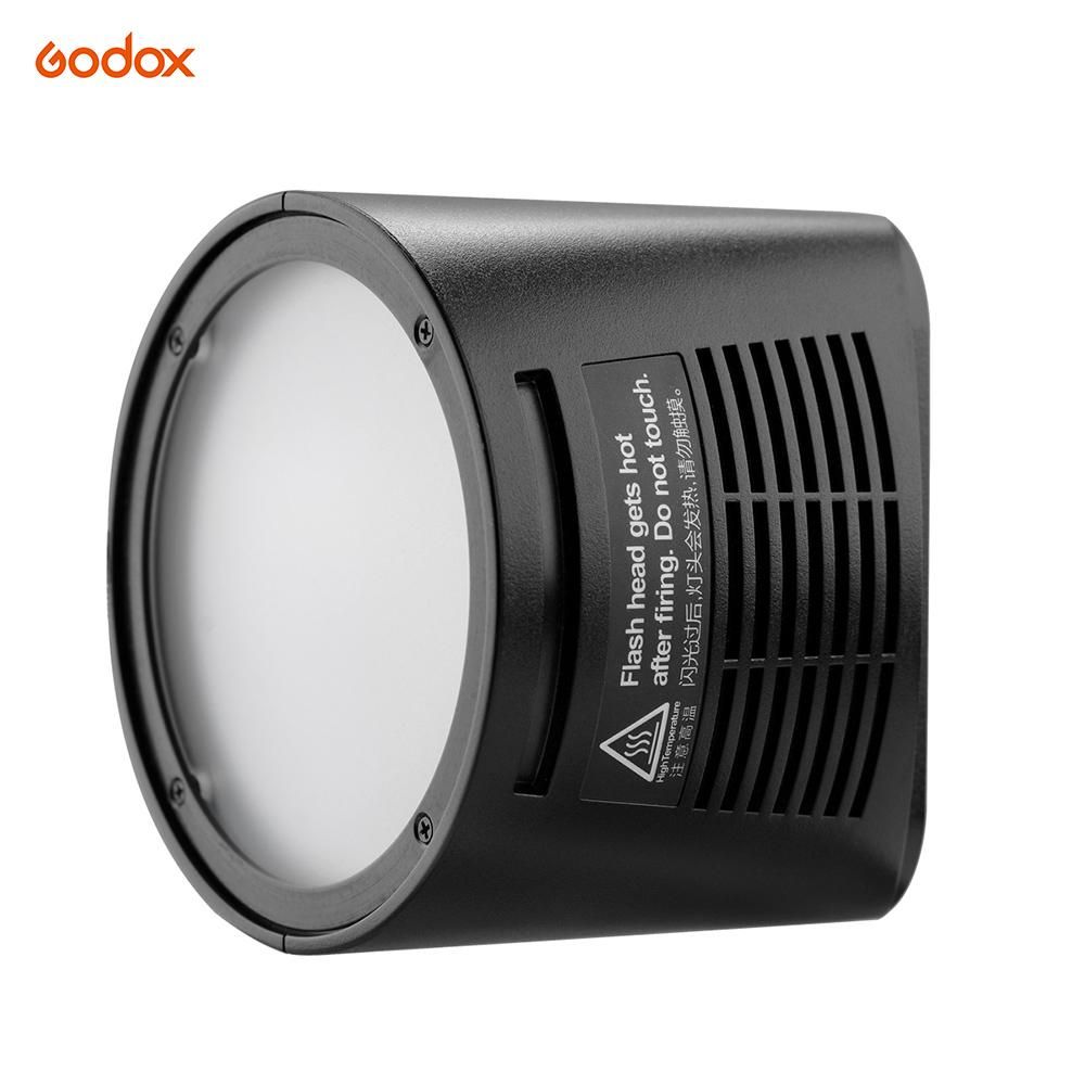 Godox H200R 200W Ring Flash Head with Spiral Flash Tube Magnetic Accessory Port for Godox EC200 AD200 Pocket Flash Speedlite