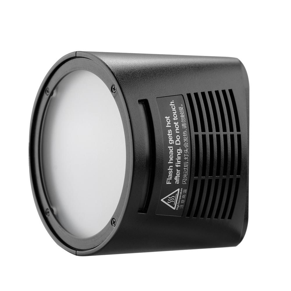 Godox H200R 200W Ring Flash Head with Spiral Flash Tube Magnetic Accessory Port for Godox EC200 AD200 Pocket Flash Speedlite