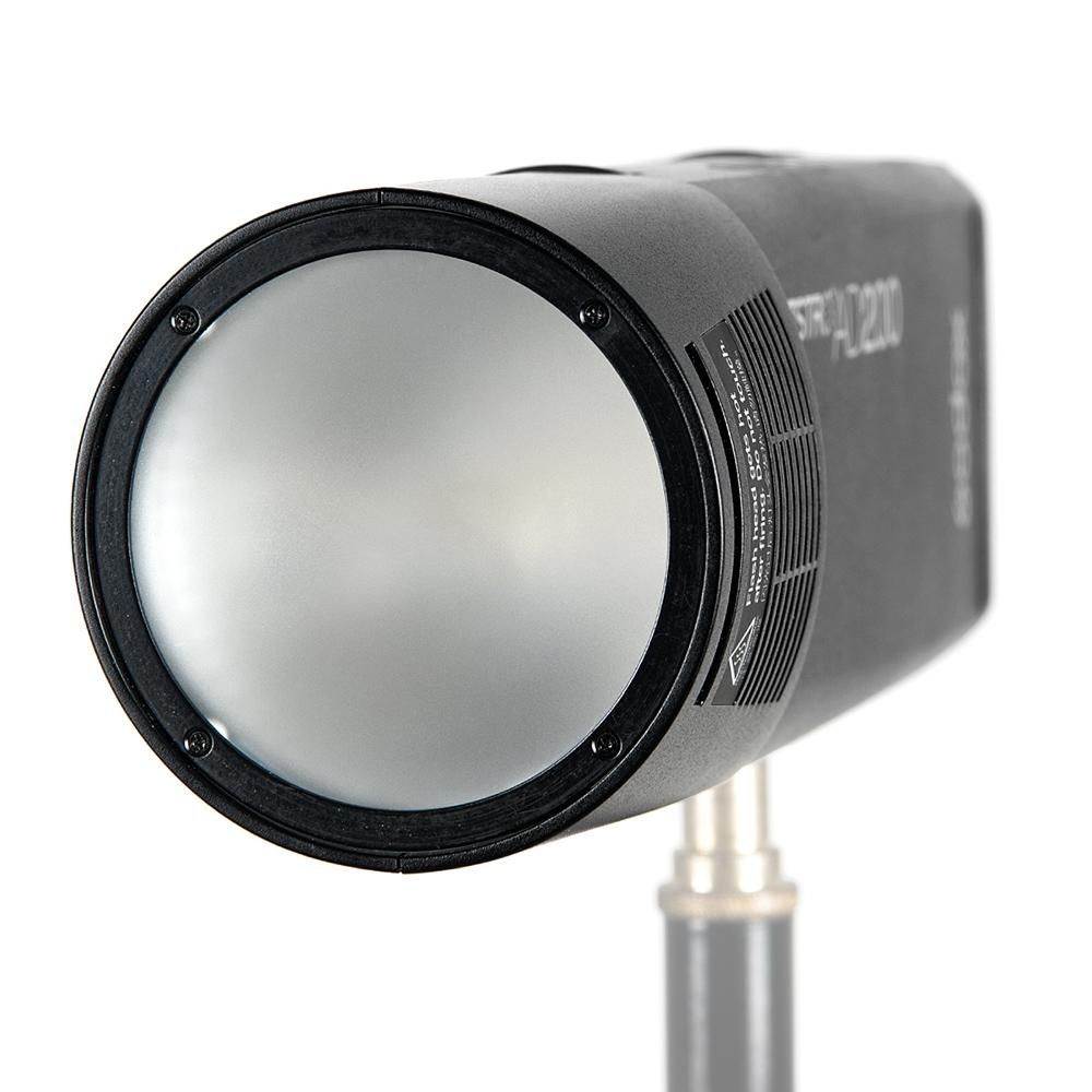 Godox H200R 200W Ring Flash Head with Spiral Flash Tube Magnetic Accessory Port for Godox EC200 AD200 Pocket Flash Speedlite