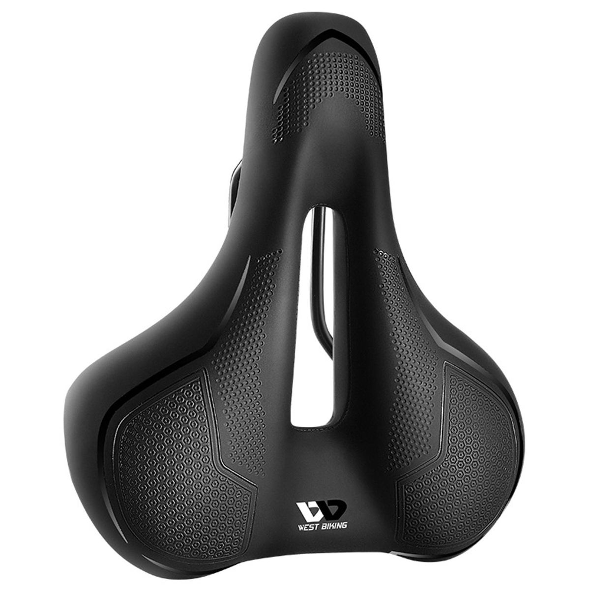 Bicycle Saddle Mountain Bike Seat Cushion Cycling Saddle Black