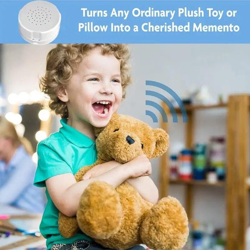 30 Second Voice Recorder Toy Voice Box For Plush Stuffed Toys Pillows Mini Squeeze Audio Recording Device Sound Box For DIY Gift