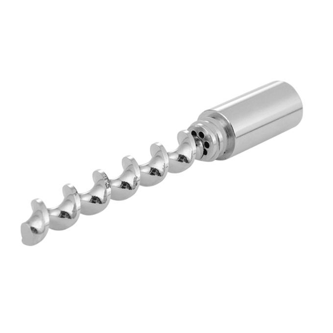 Herbal Tobacco Pipe Silver