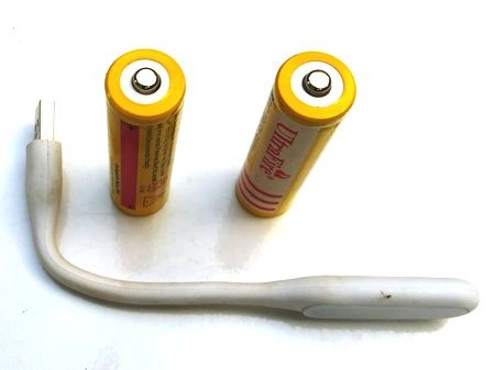 18650  3.7V Rechargeable Li-ion Lithium Battery -2Pcs