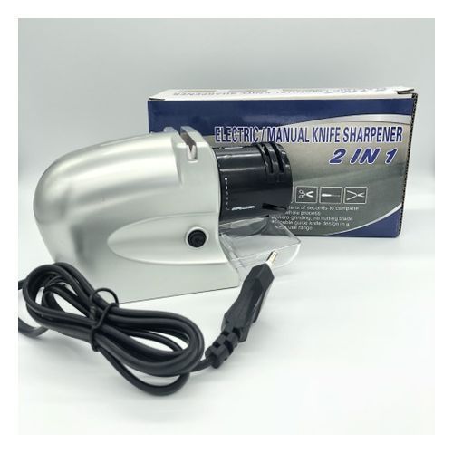 2in1 Electric And Manual Motorized Knife Sharpener