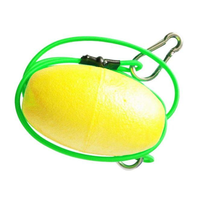 Kayak Tow Line Throw Line 74cm Rope With Anchor Float Yellow + Green