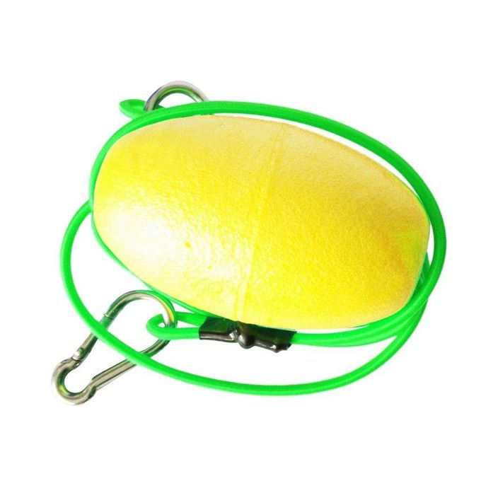 Kayak Tow Line Throw Line 74cm Rope With Anchor Float Yellow + Green