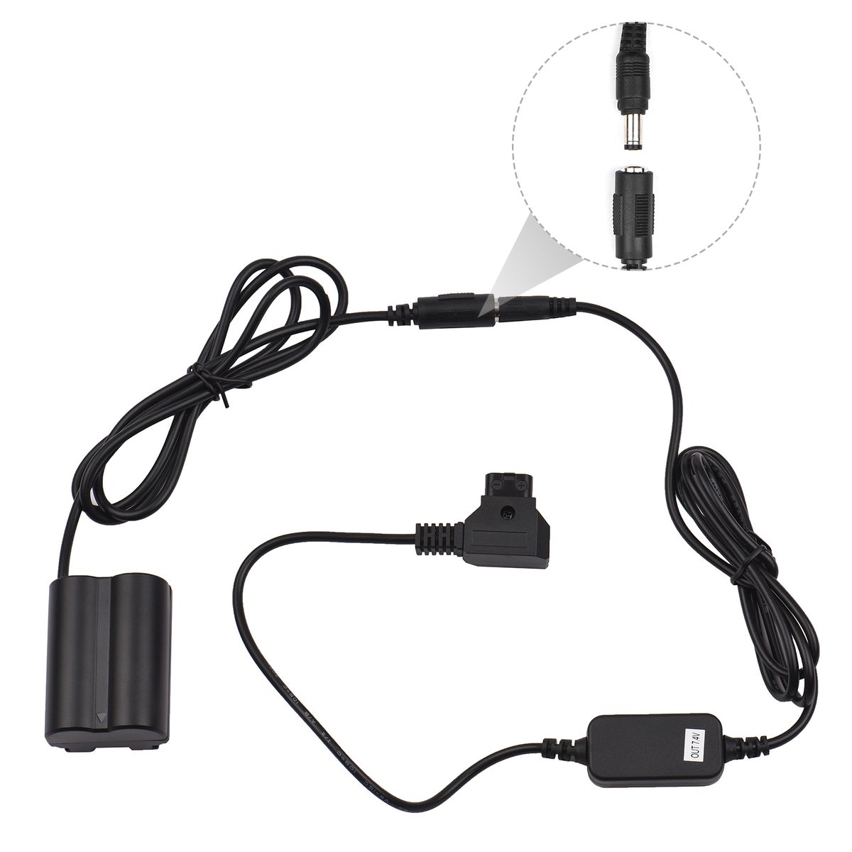 V-Mount D-TAP Power Adapter Cable To CP-W235 Dummy Battery