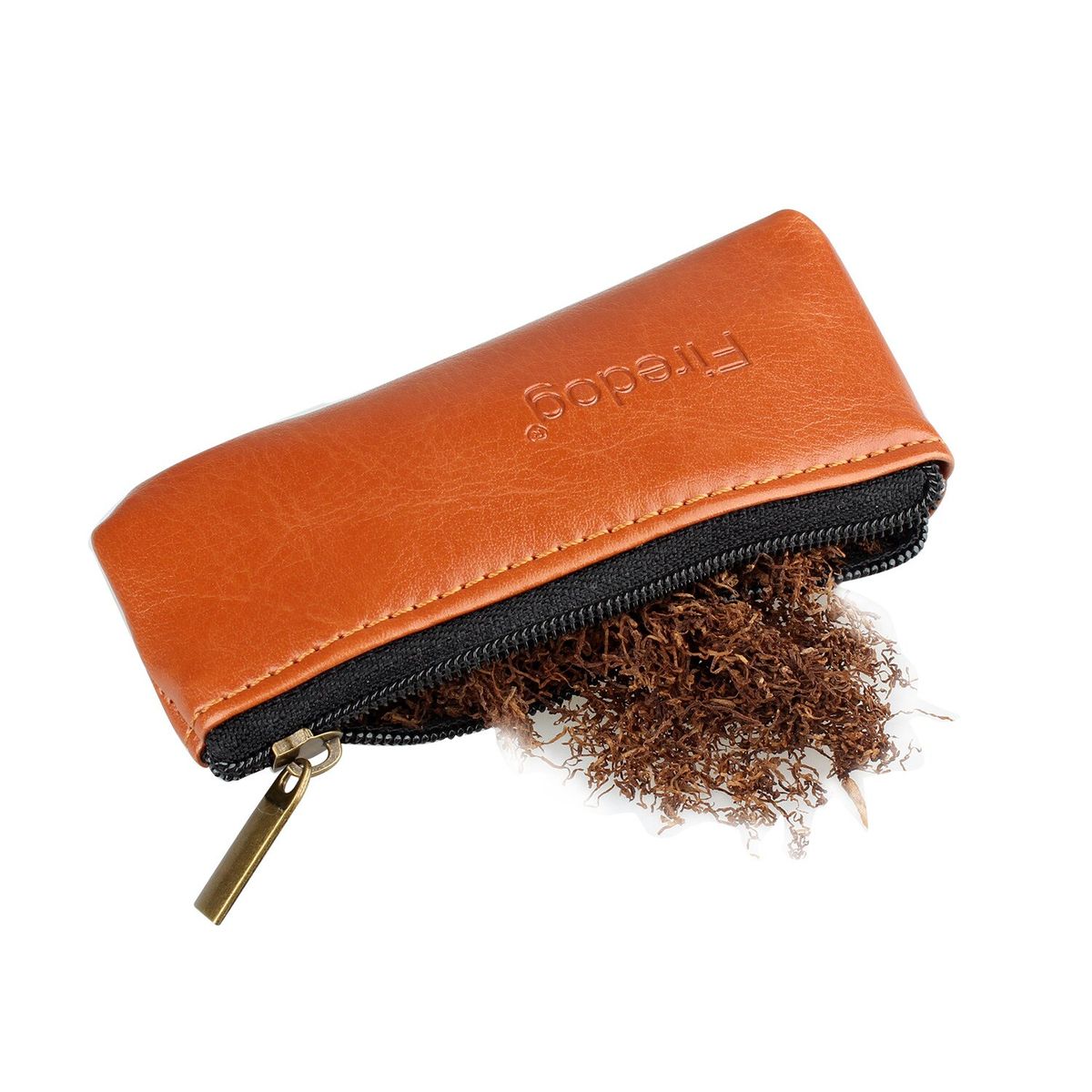 PU Leather Pouch Case Weed Herb Smoking Pipe Carrying