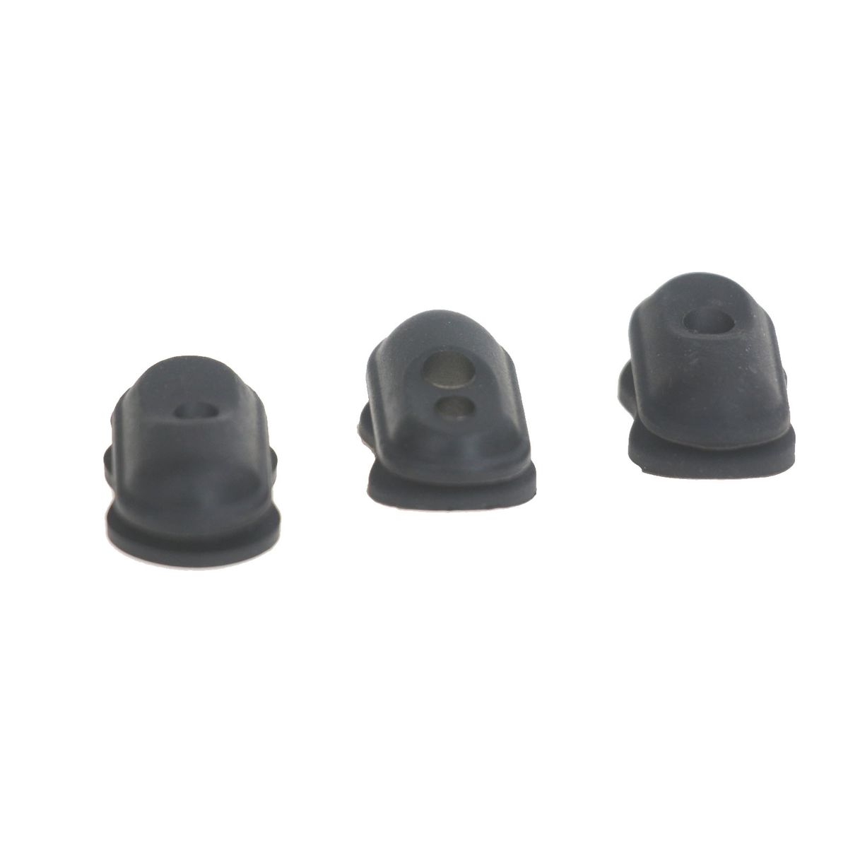 3pcs Dust Plug Silicone Plug Silicone Plug Cap Black