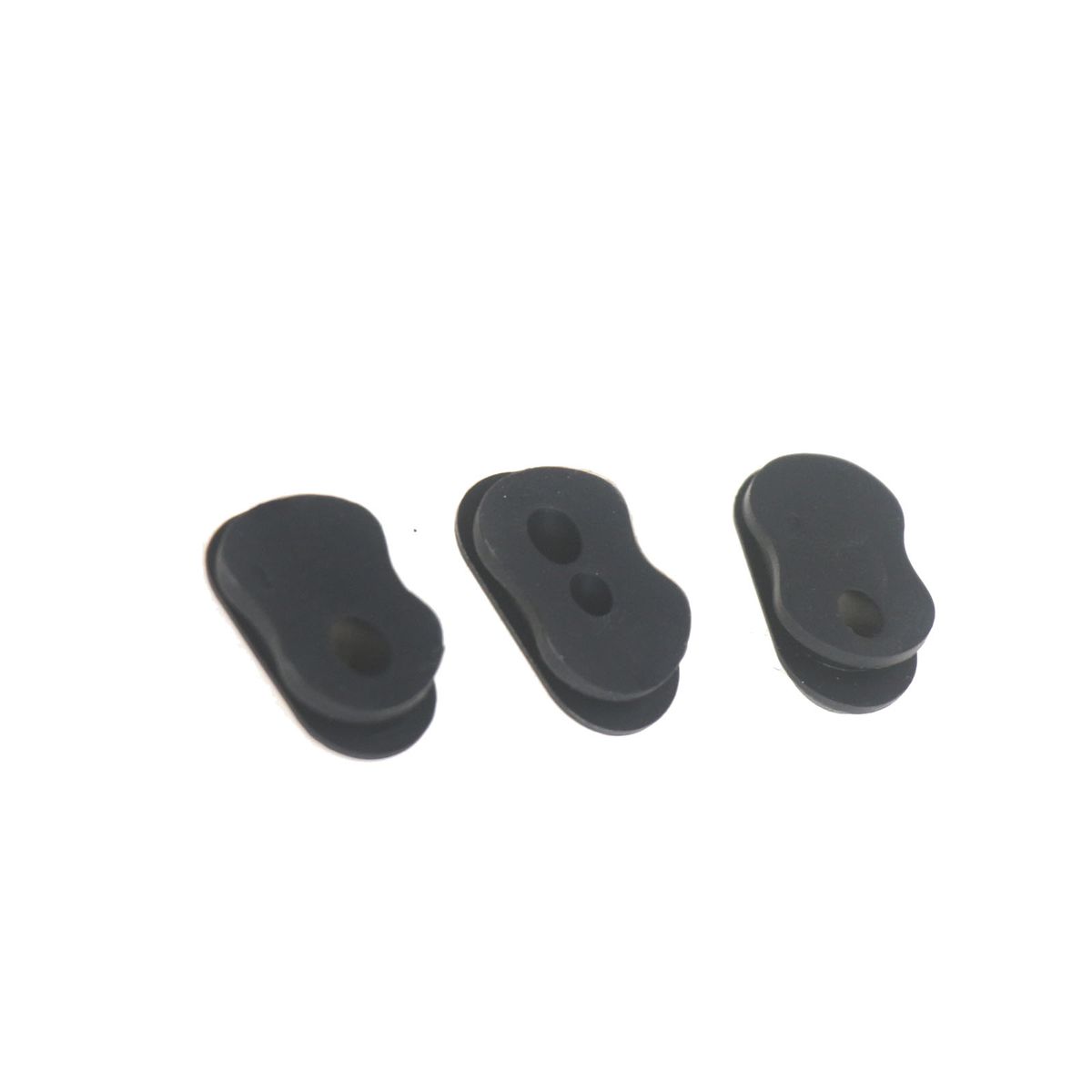 3pcs Dust Plug Silicone Plug Silicone Plug Cap Black