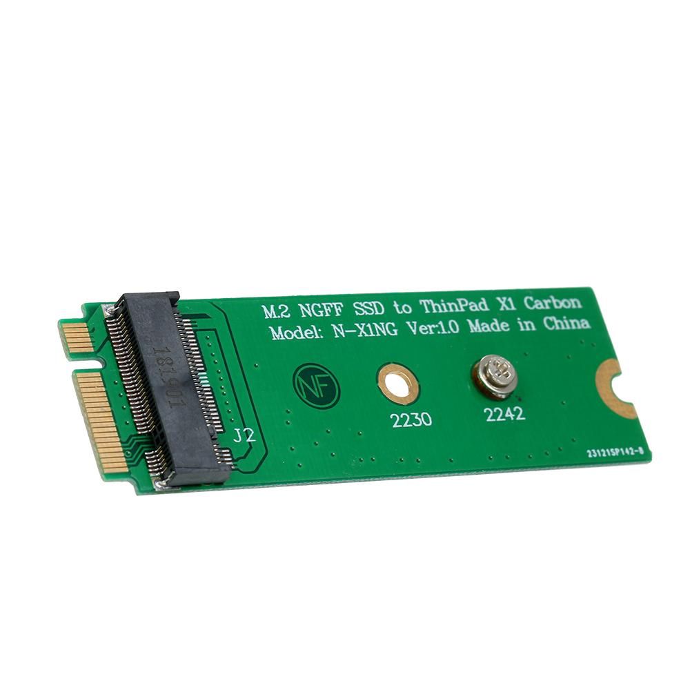 NGFF M.2 to X1 Carbon 2013 Notebook SSD Converter Adapter Card  For THINKPAD X1 Carbon 2013