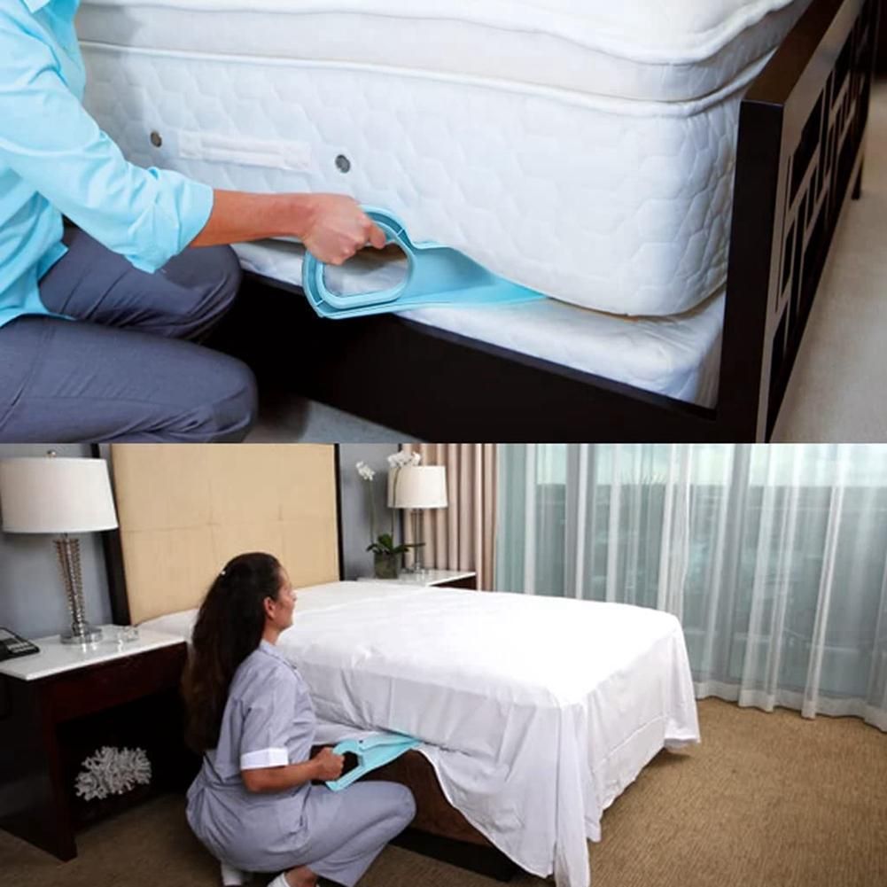 2Pcs Ergonomic Mattress Wedge Elevator for Fitted Sheet -