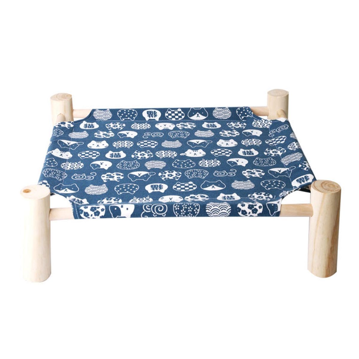 Pet Cot Bed for Cat Dog Portable Elevated Summer Breathable
