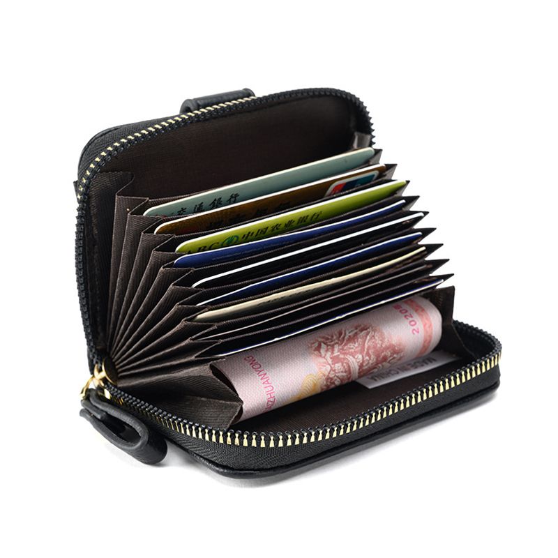 Women's Card Holder Small PU Leather Coin Short Wallet