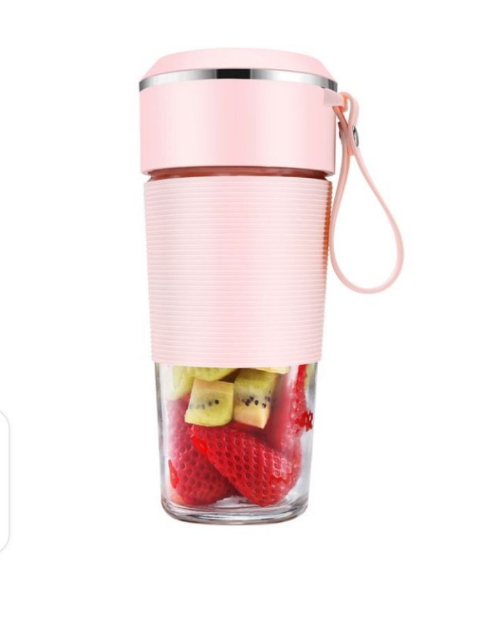 Rechargeable Juicer - Portable Fruit Juice Blender- Pink