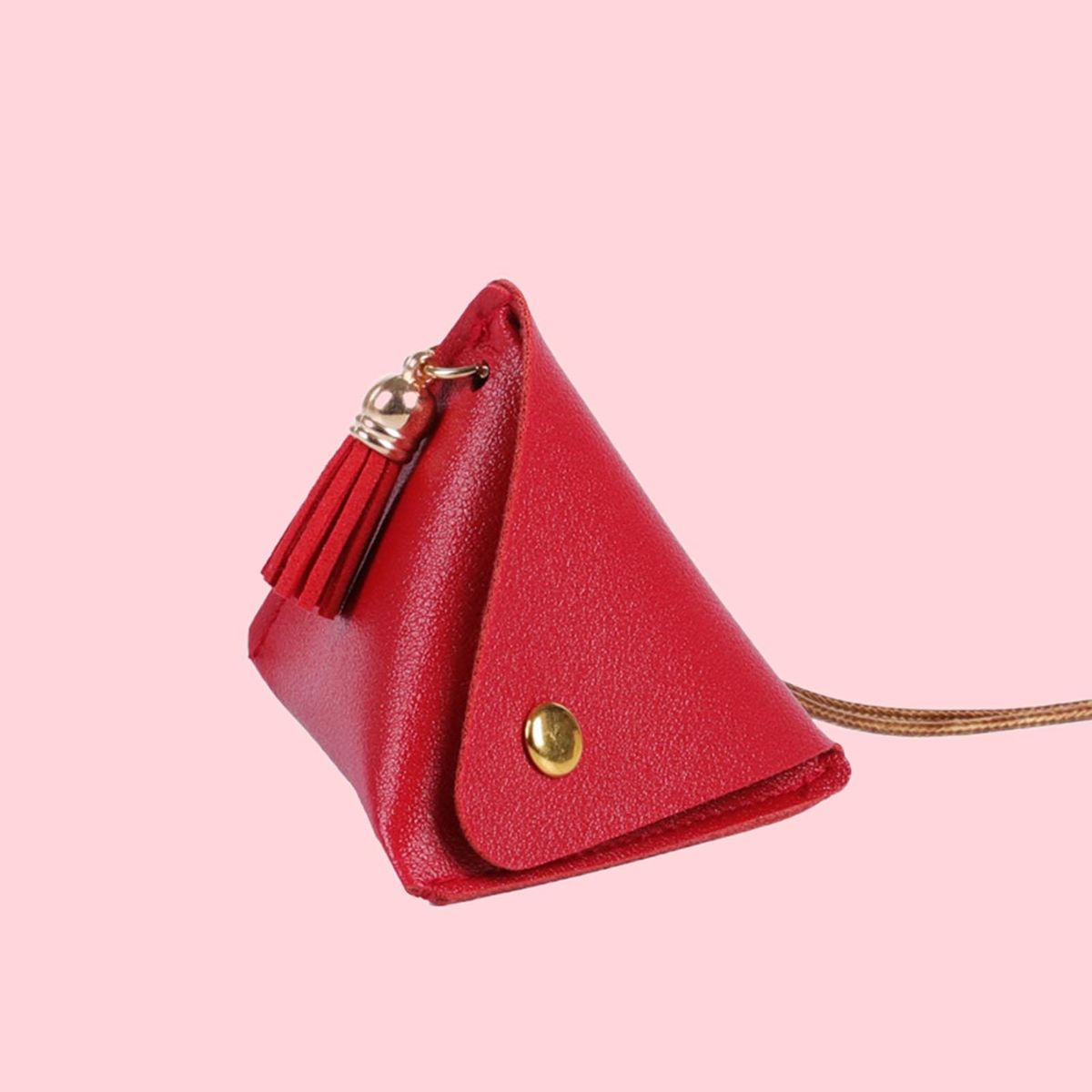 Women Wallet Coins Purse Gift Jewelry Bag Red