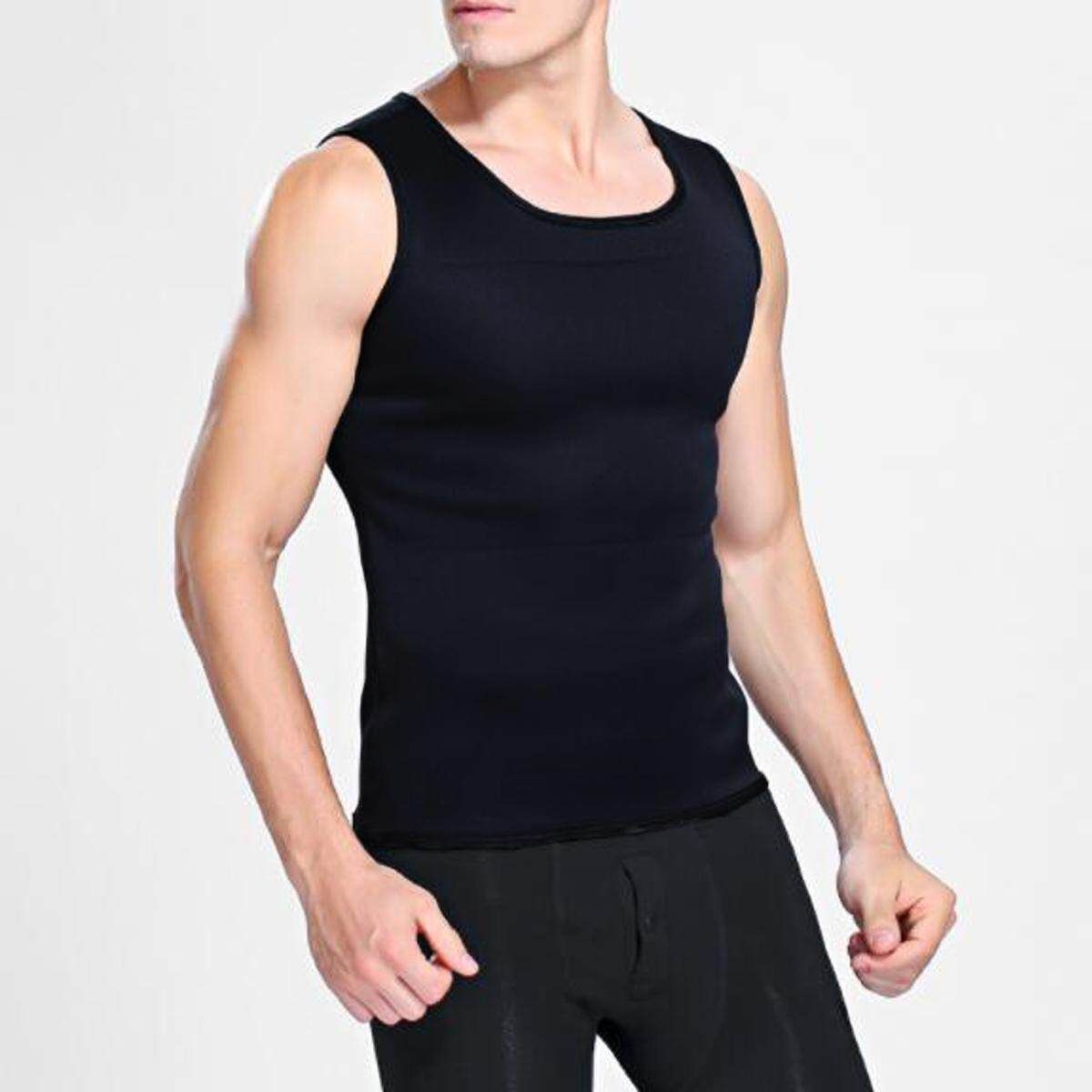 Sweat Sauna Body Shaper Men Slimming Thermo Neoprene Waist Trainer M-5XL L