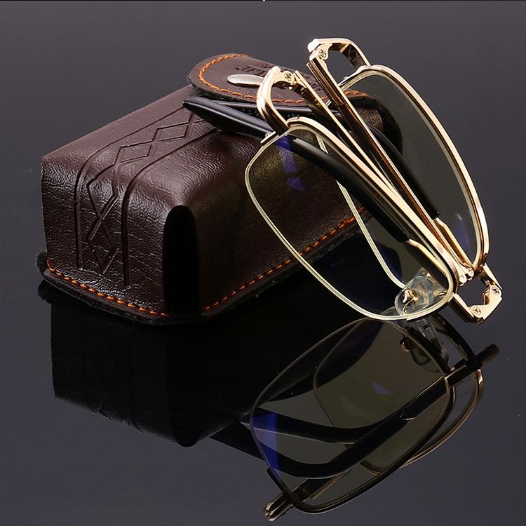 Folding Anti Blue-ray Presbyopic Glasses, +2.00D