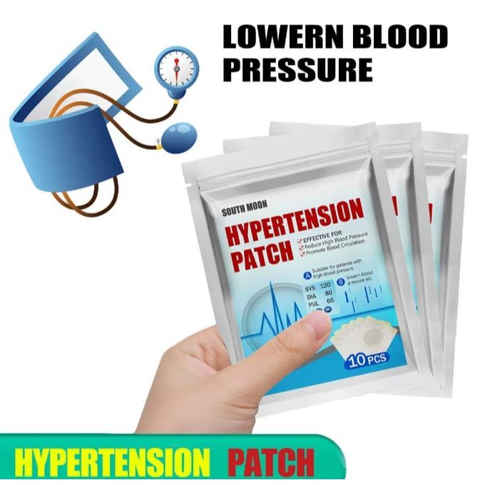 Hypertension/blood Pressure Control Patch -10 Pcs