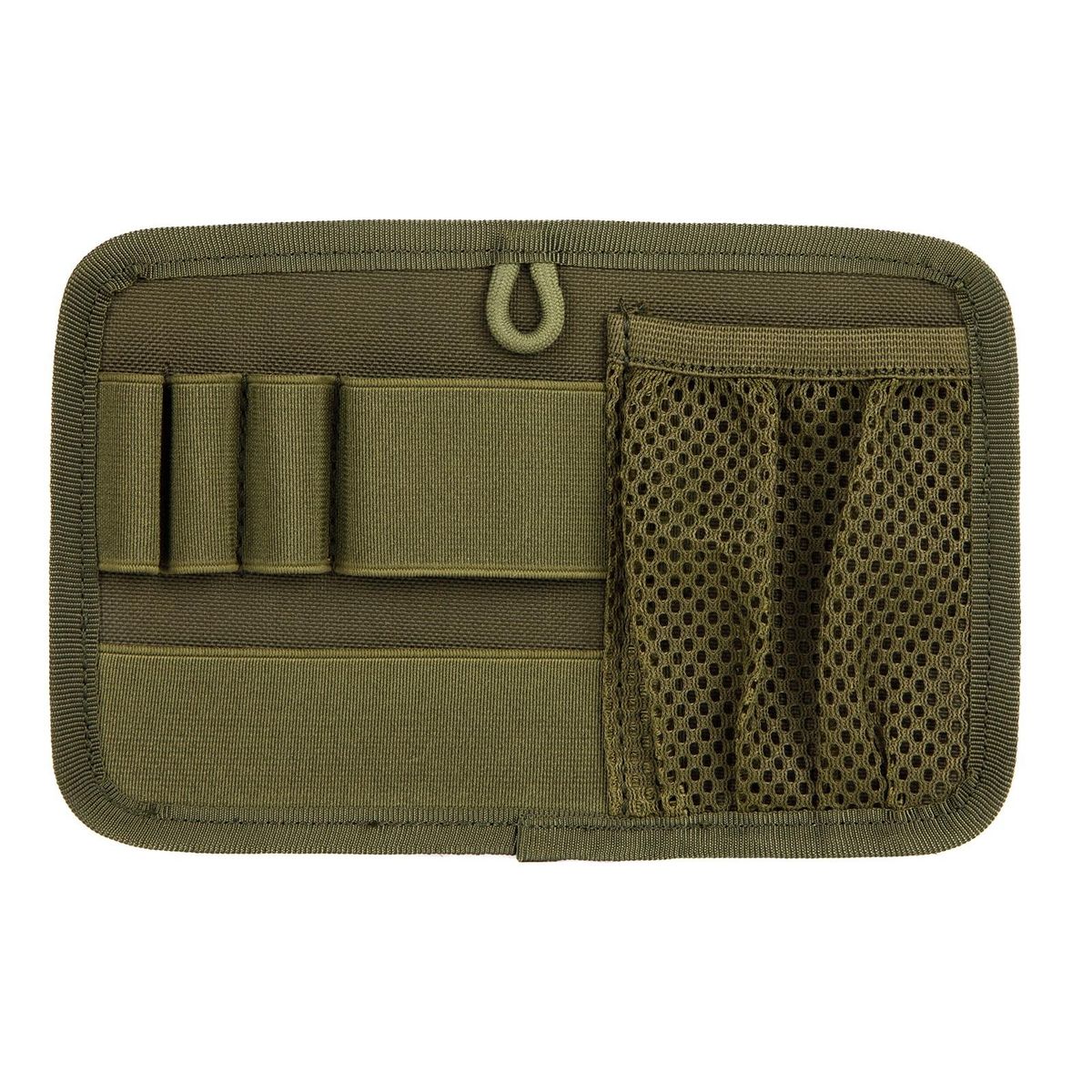Magic Paste Board Organizer Expandable Tool Bag with Mesh Pouches Army Green