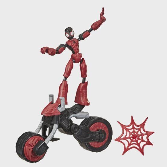 Marvel Spider Man Bend & Flex Rider Set