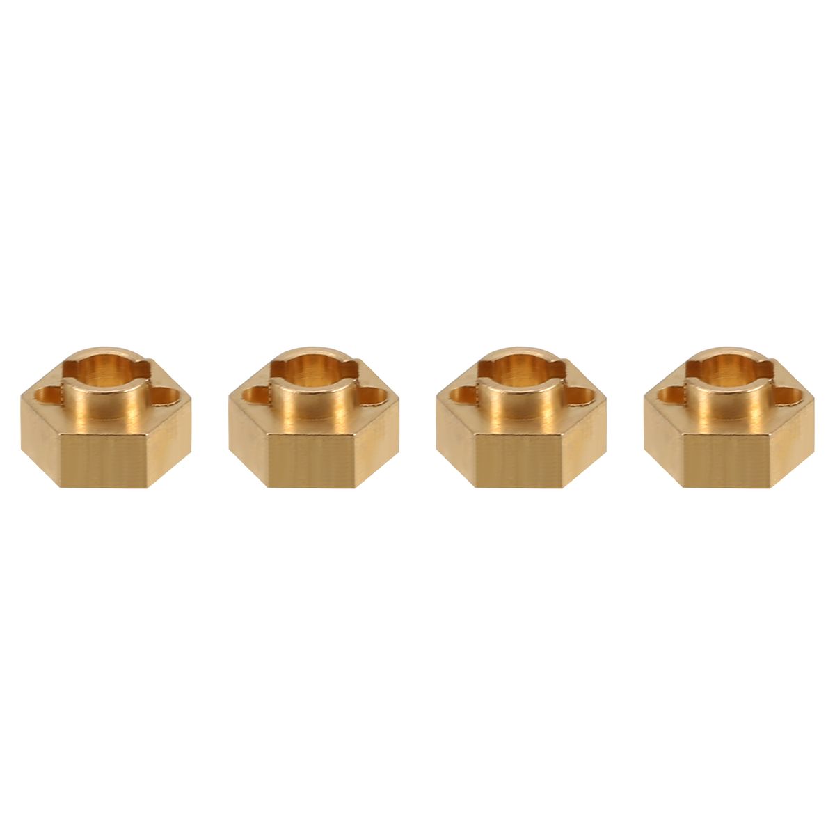 4PCS 3MM Brass Hex Adapter For 1/24 Axial SCX24 AXI 90081