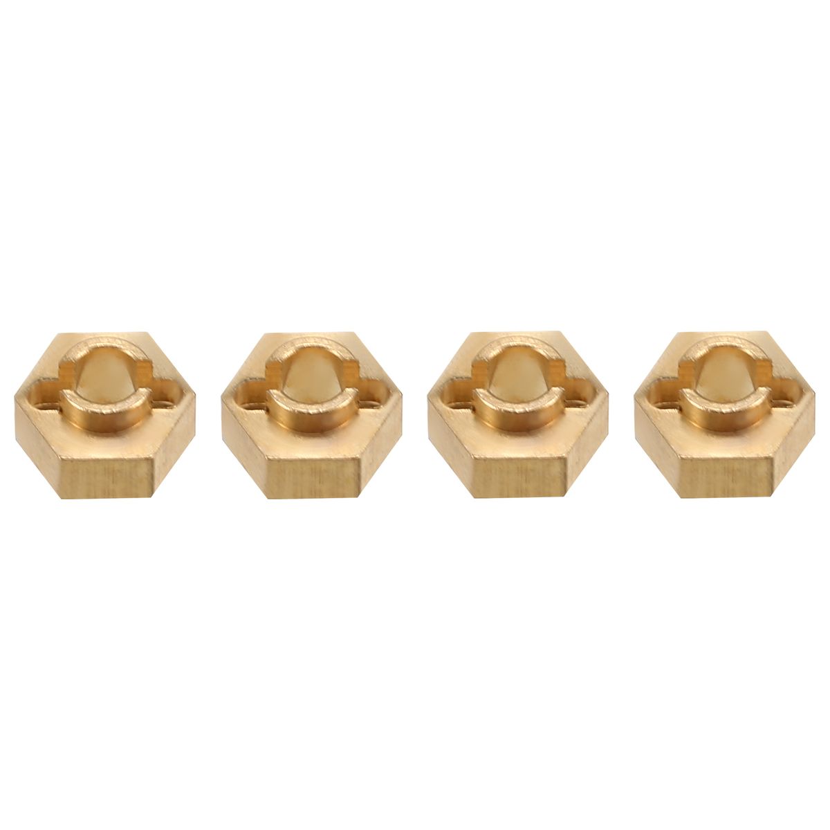 4PCS 3MM Brass Hex Adapter For 1/24 Axial SCX24 AXI 90081