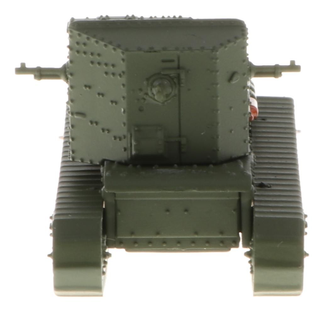 2pcs Armoured Medium Tank 1/100 Scale Battle Armor 4D Model Kit