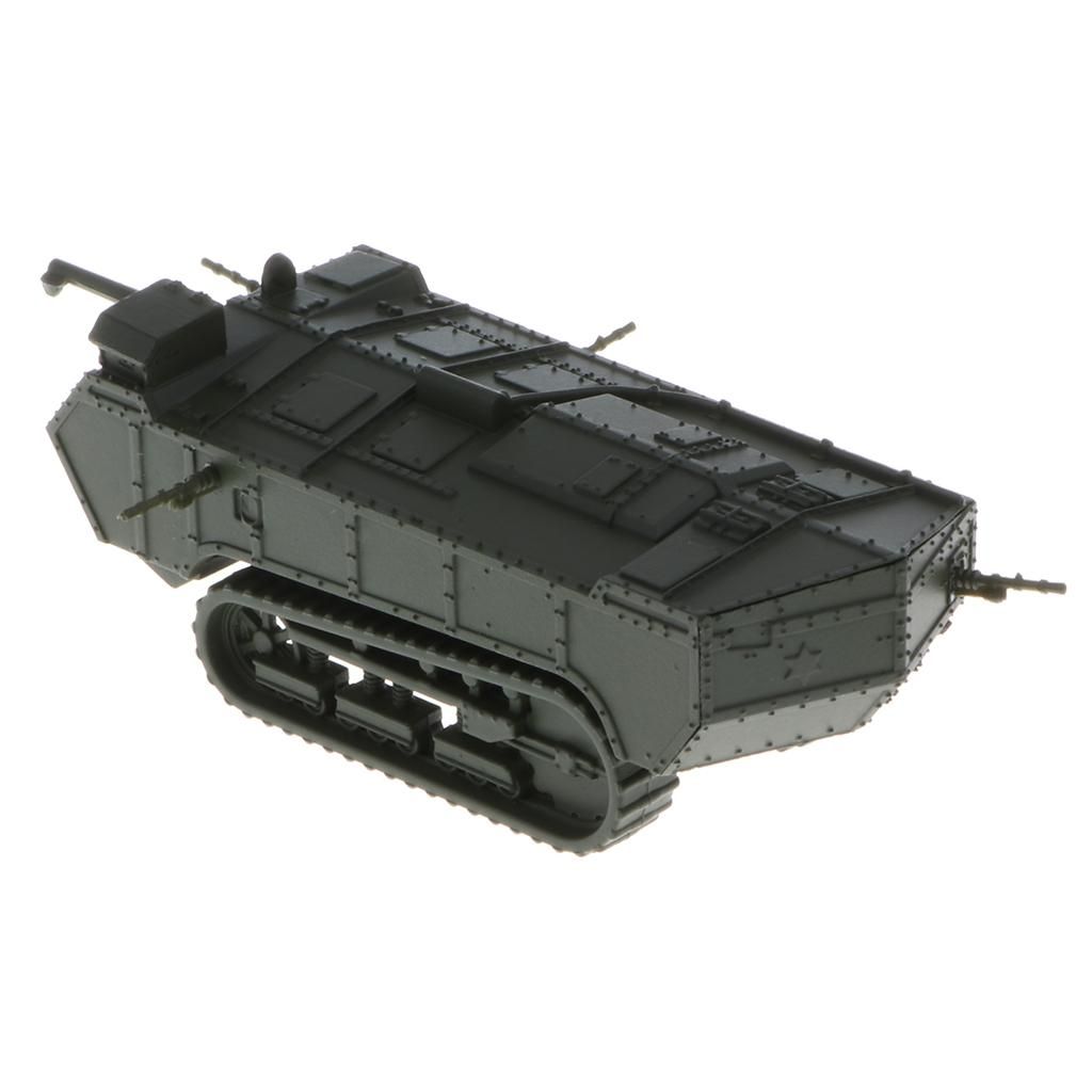 2pcs Armoured Medium Tank 1/100 Scale Battle Armor 4D Model Kit