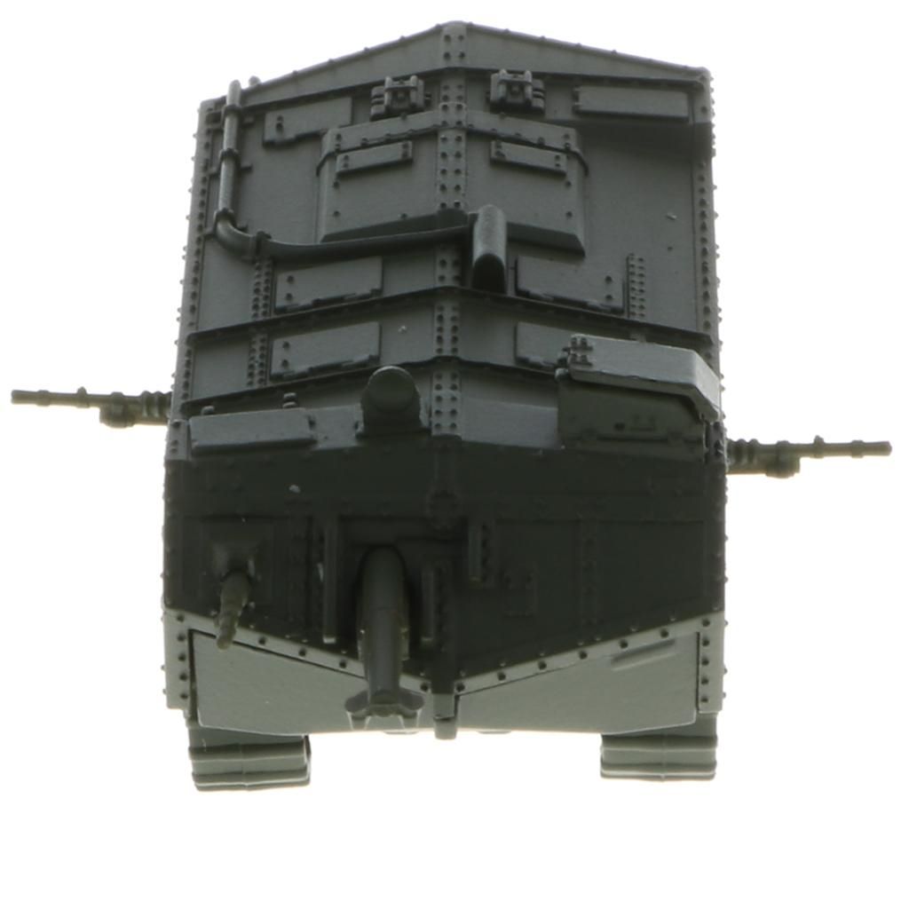2pcs Armoured Medium Tank 1/100 Scale Battle Armor 4D Model Kit