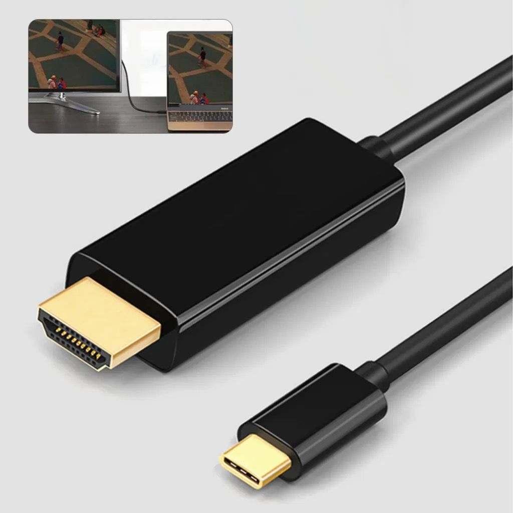 USB Type C To HDMI Cable High Speed HDMI To Type C