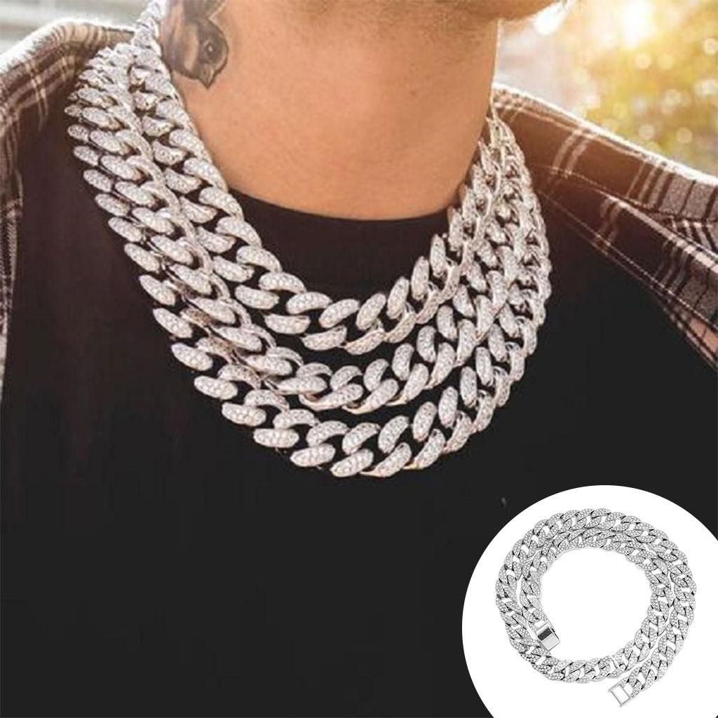 Cuban Chain Bling Long Strong Accessory  23.62inch